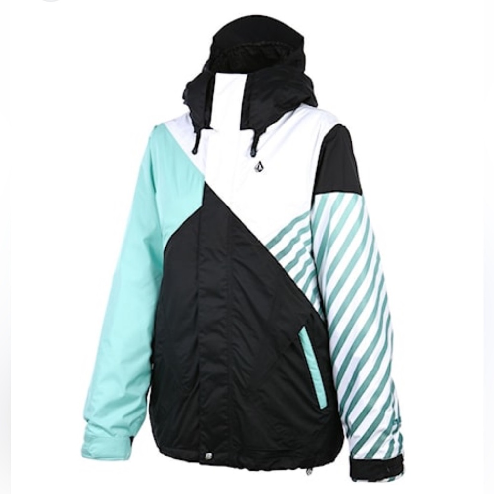 Volcom snowboard shell jacket size small.